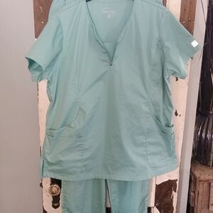 Butter-Soft Stretch Top in Light Blue